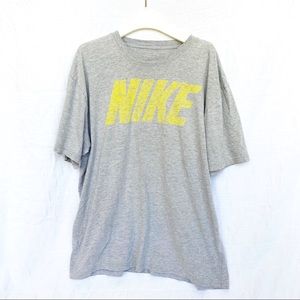 Nike Grey Short Sleeve Logo T-Shirt